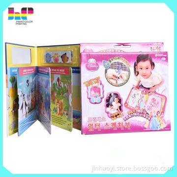 High quality educational sticker book printing for children
